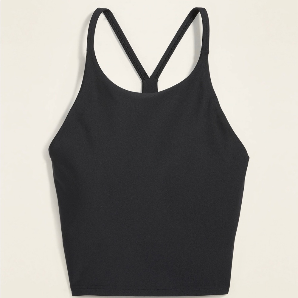 Old Navy Light Support PowerSoft Longline Sports Bra